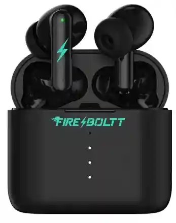  Fire-Boltt Antares Earbuds- BT, Ear Sensor, 10 min Charge, 40 ms Low Latency, Dual Pairing Bluetooth Headset